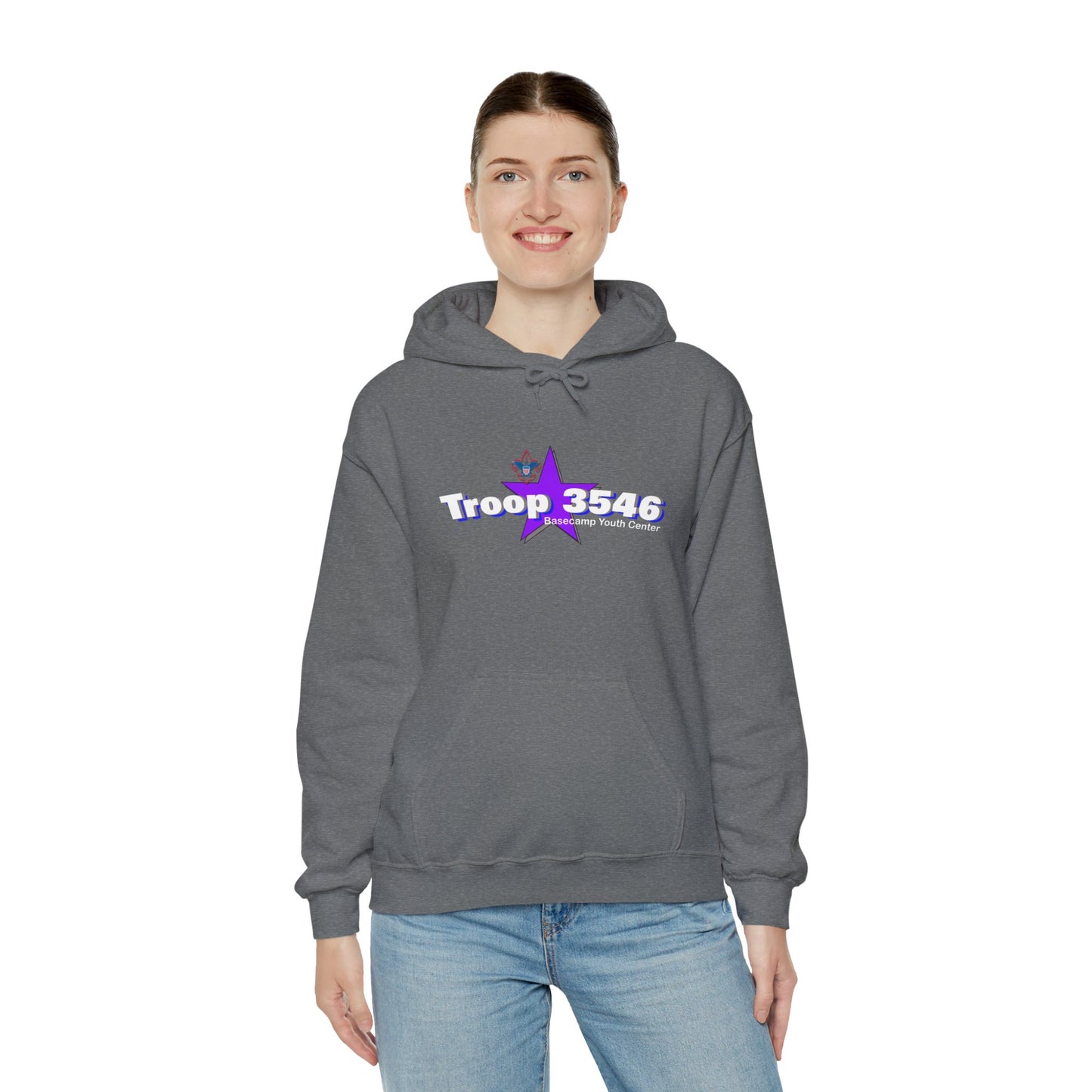 Troop 3546 - Cotton Hooded Sweatshirt