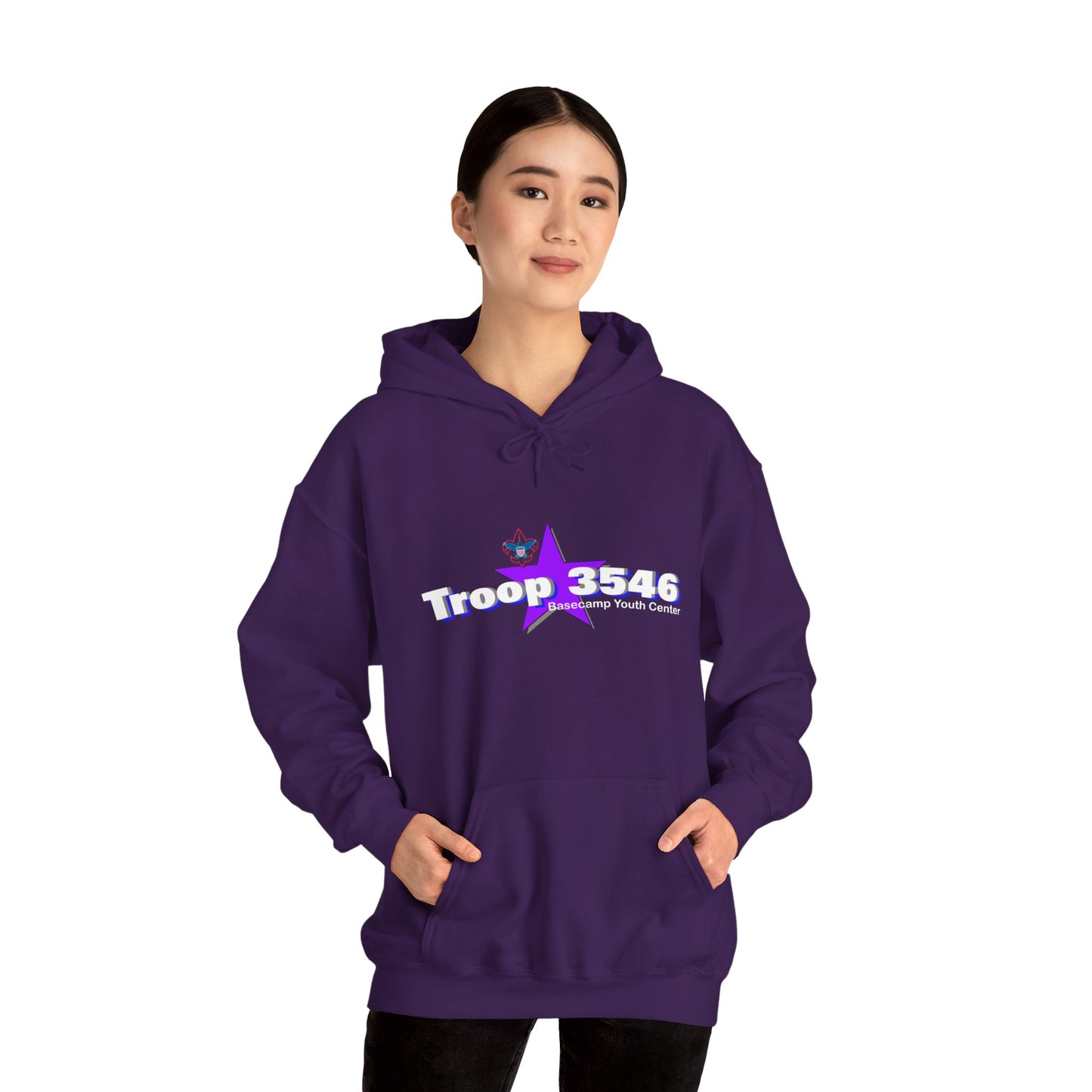 Troop 3546 - Cotton Hooded Sweatshirt