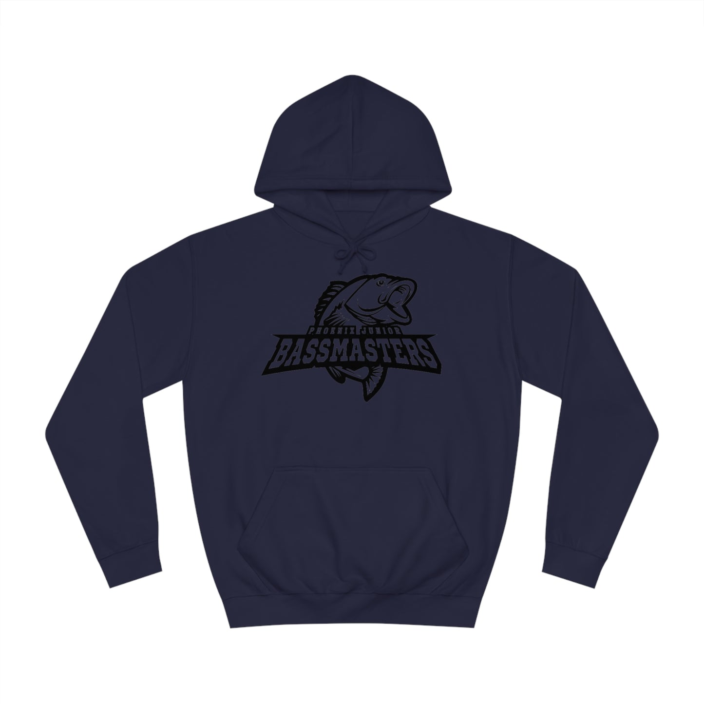 Junior Bassmasters Hoodie - BASS GRANDMA - Black Logo