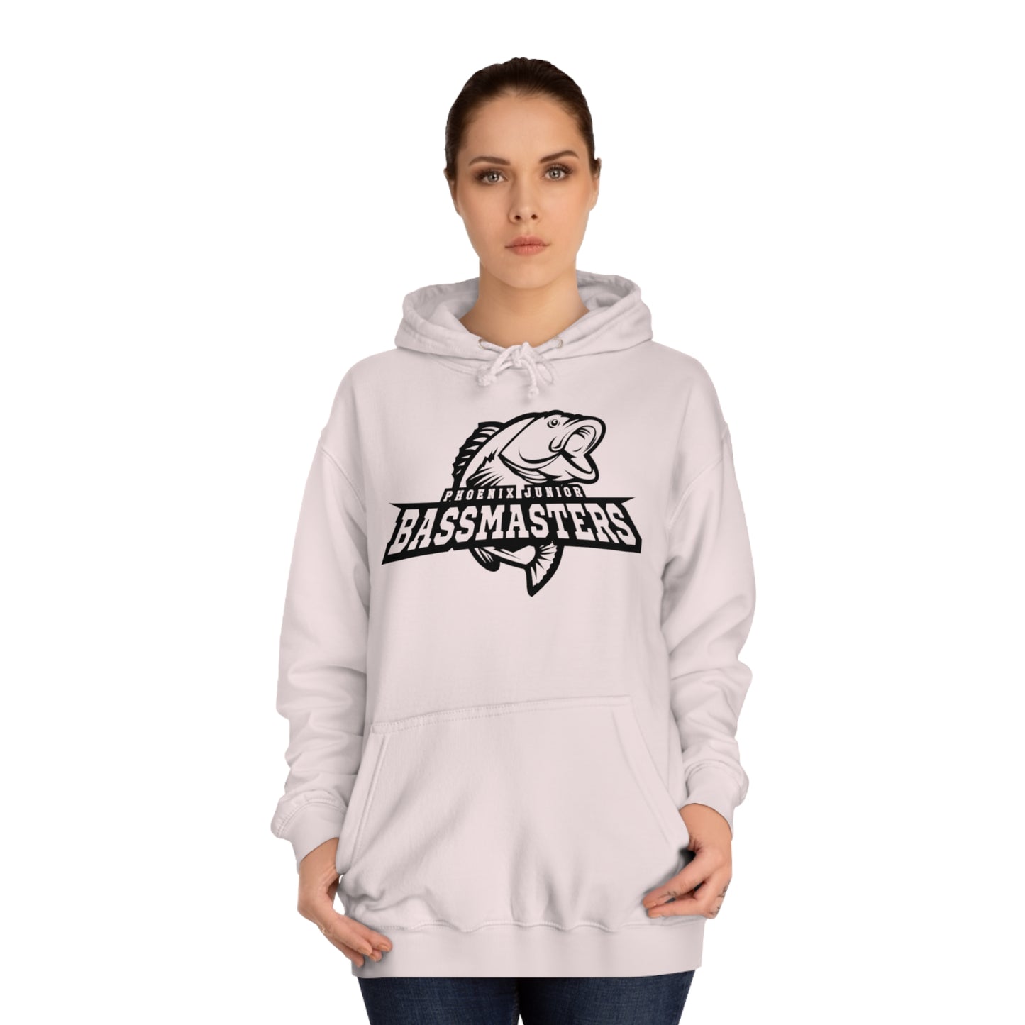 Junior Bassmasters Hoodie - BASS MOM - Black Logo