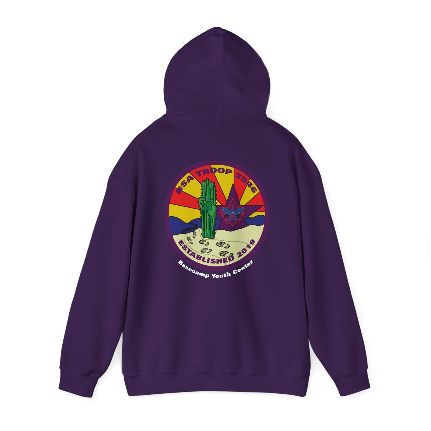 Troop 3546 - Cotton Hooded Sweatshirt