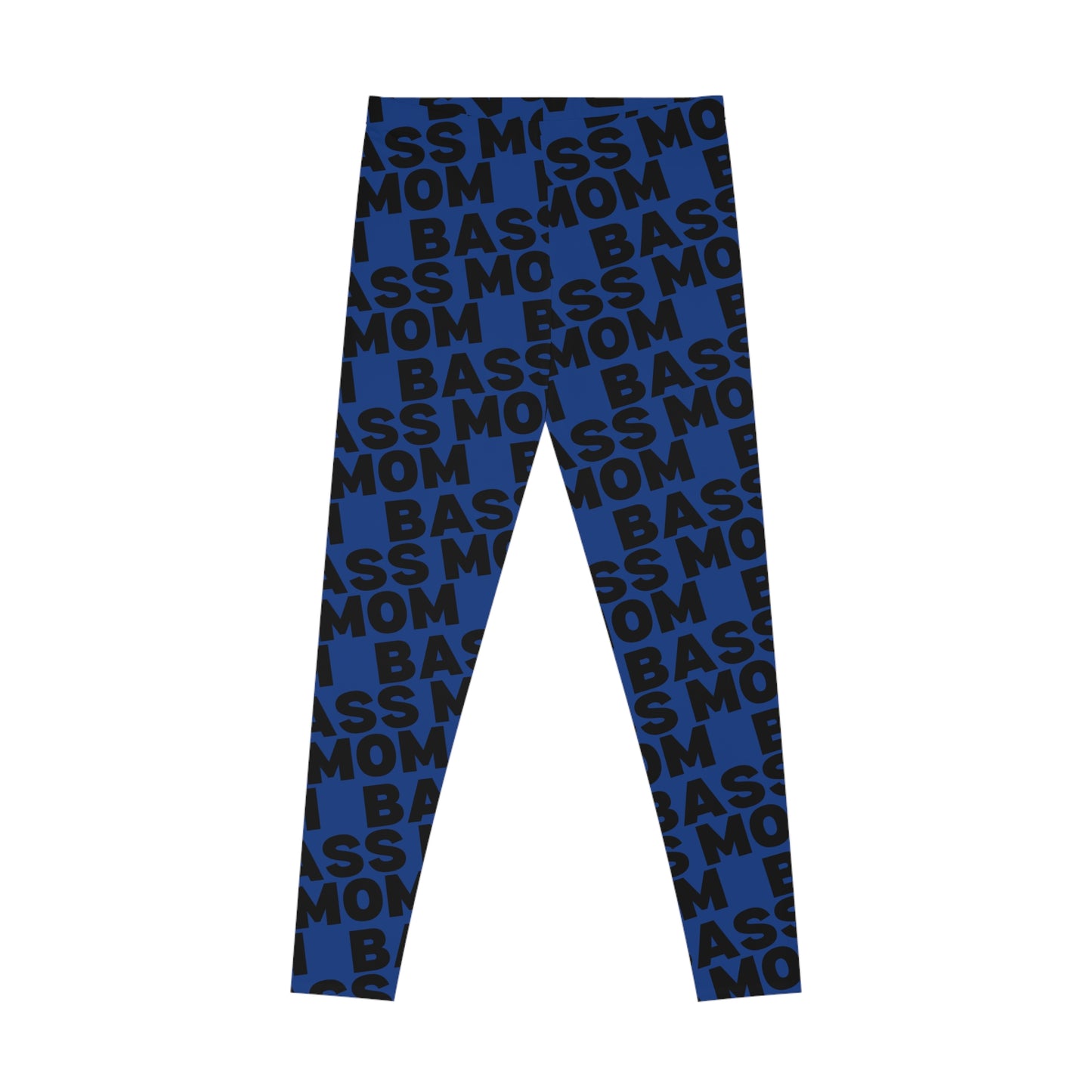 Junior Bassmasters - BASS MOM - Stretchy Leggings (Royal)