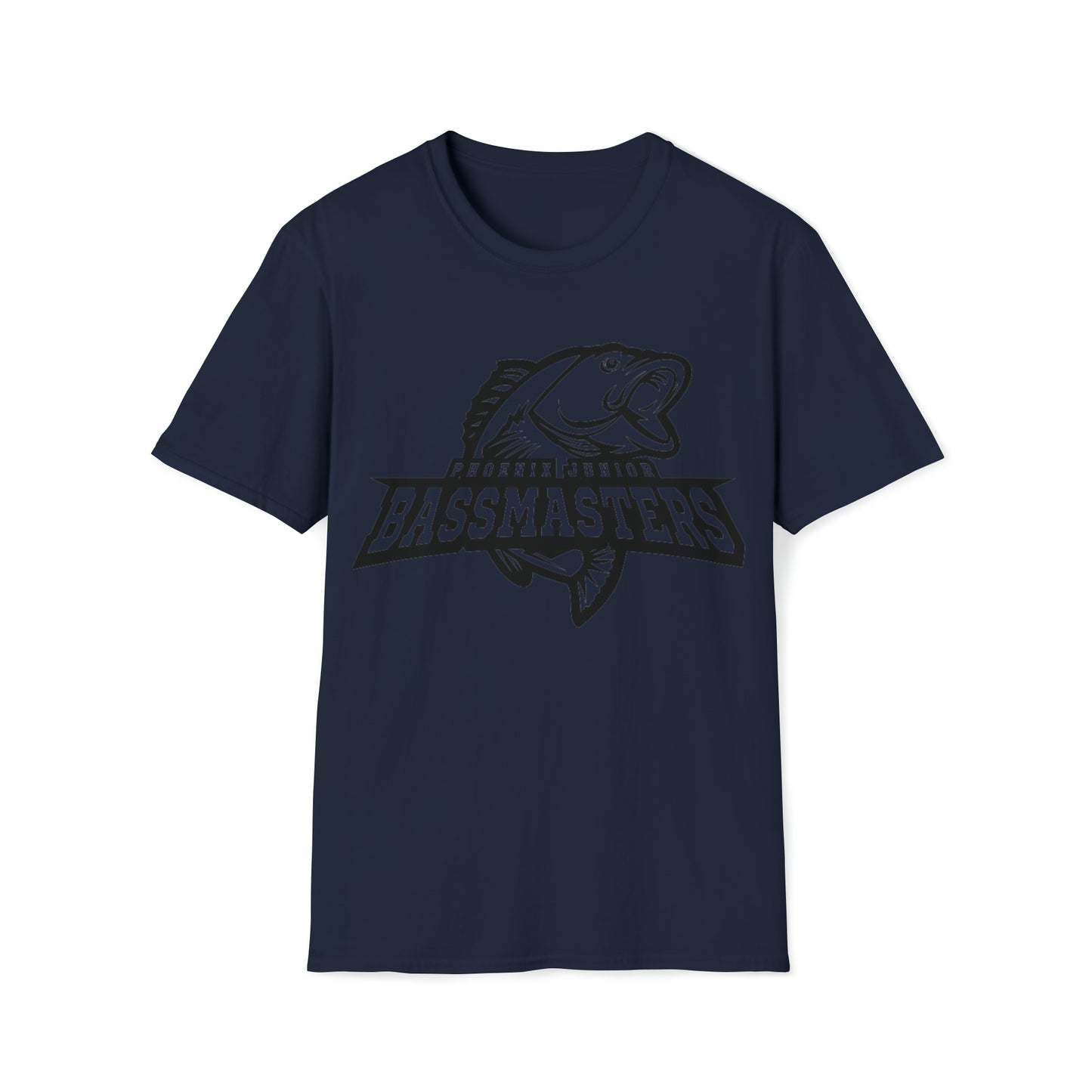 CUSTOM Junior Bassmaster Adult Tee - Black Logo