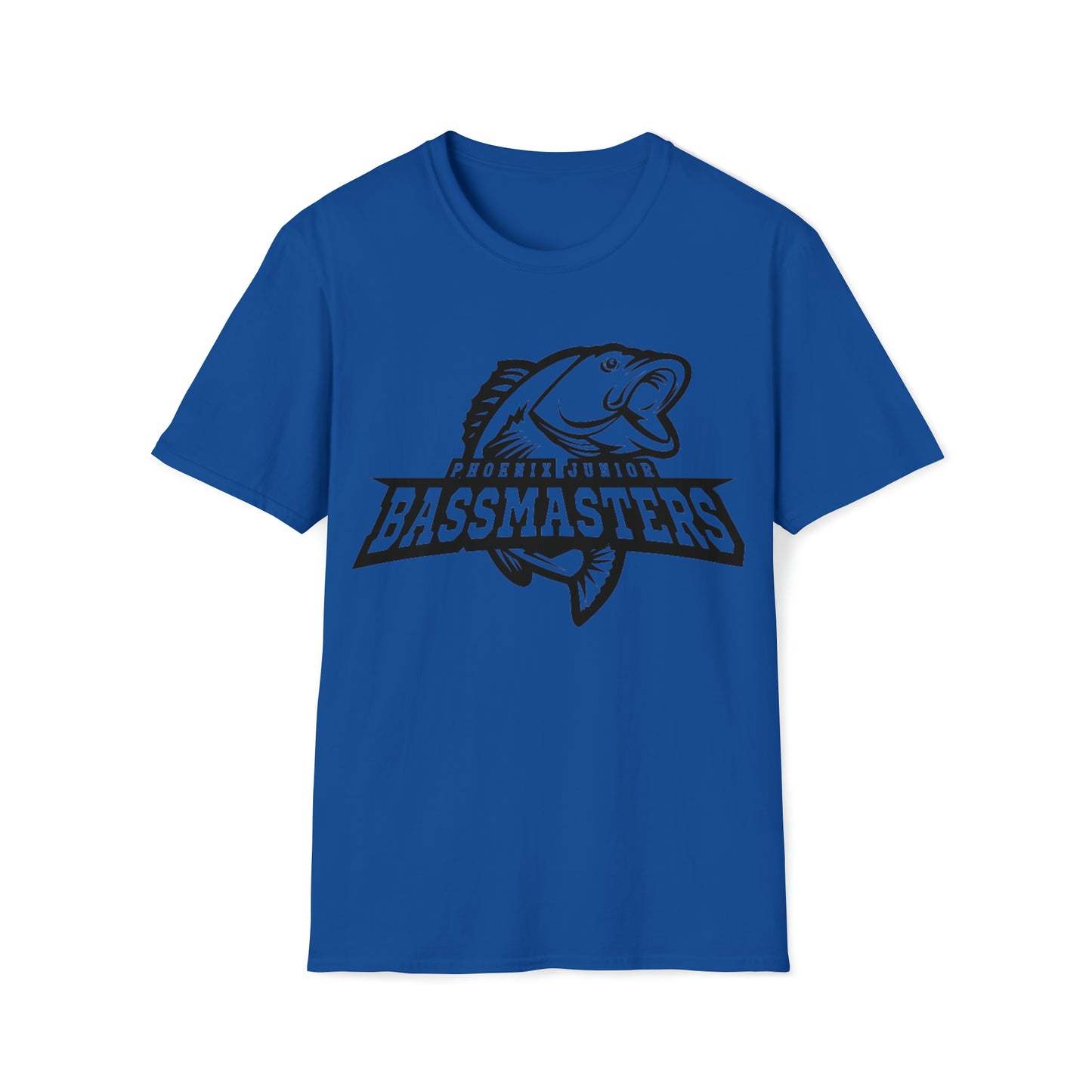 CUSTOM Junior Bassmaster Adult Tee - Black Logo