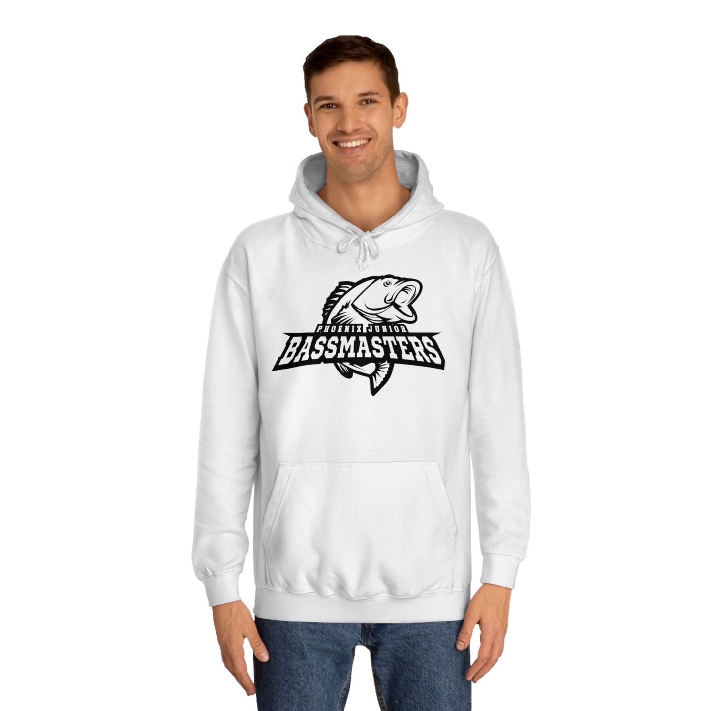 Junior Bassmasters Hoodie - BASS GRANDMA - Black Logo