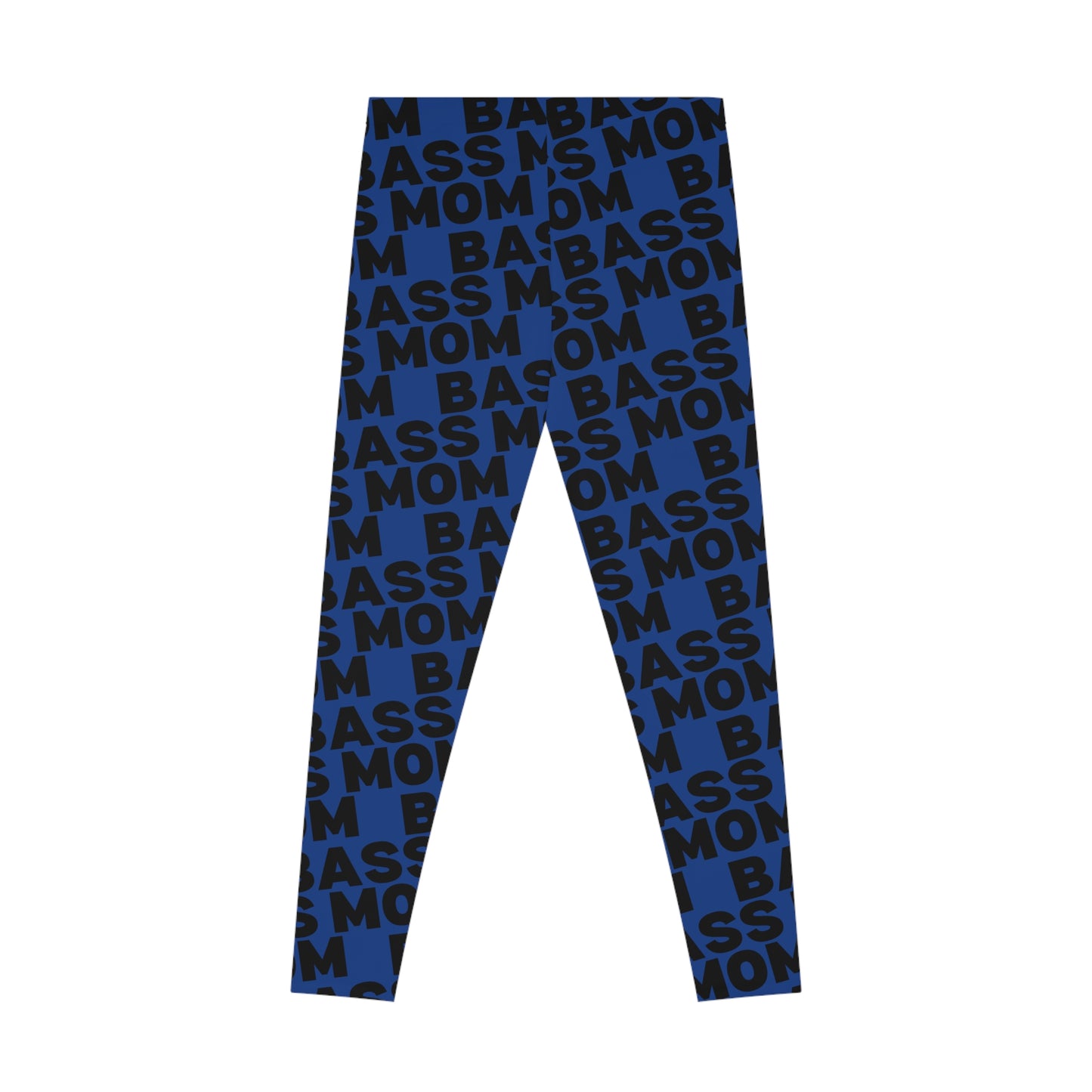 Junior Bassmasters - BASS MOM - Stretchy Leggings (Royal)