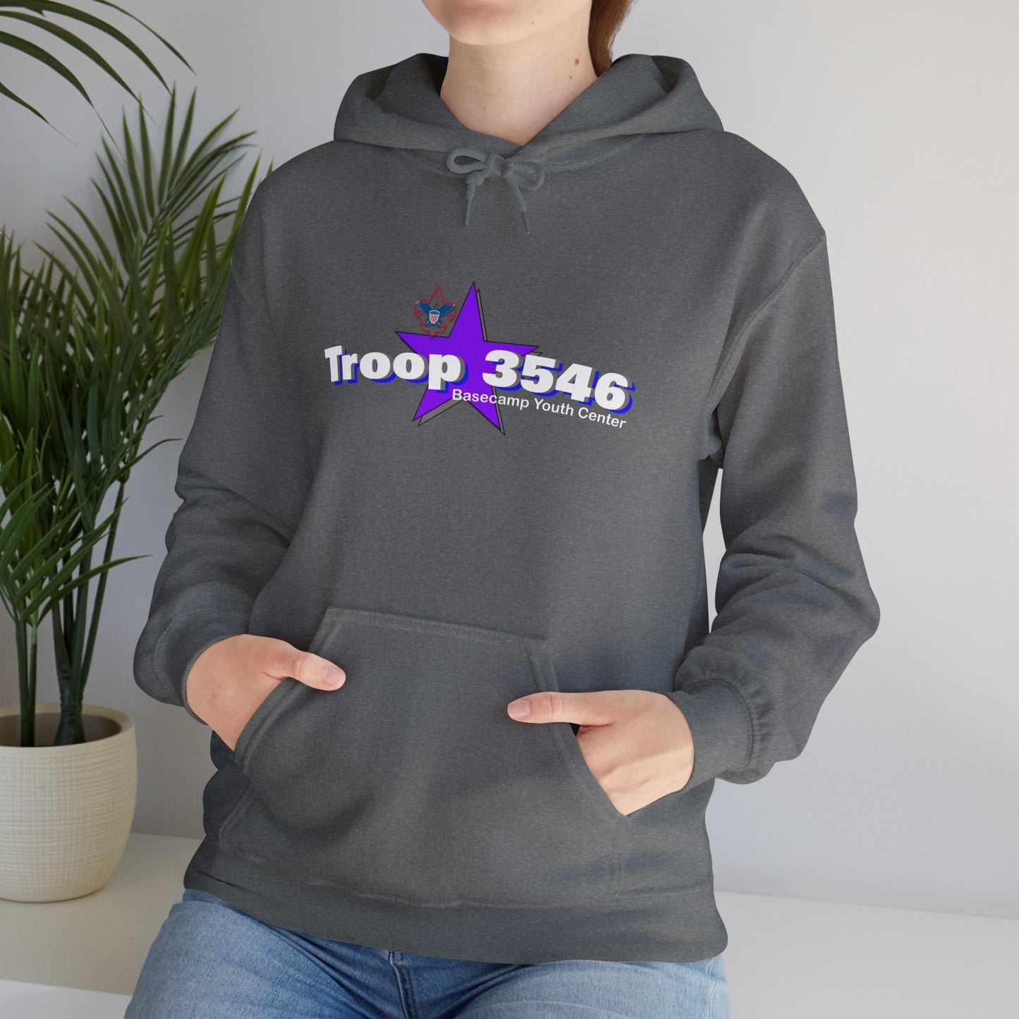 Troop 3546 - Cotton Hooded Sweatshirt