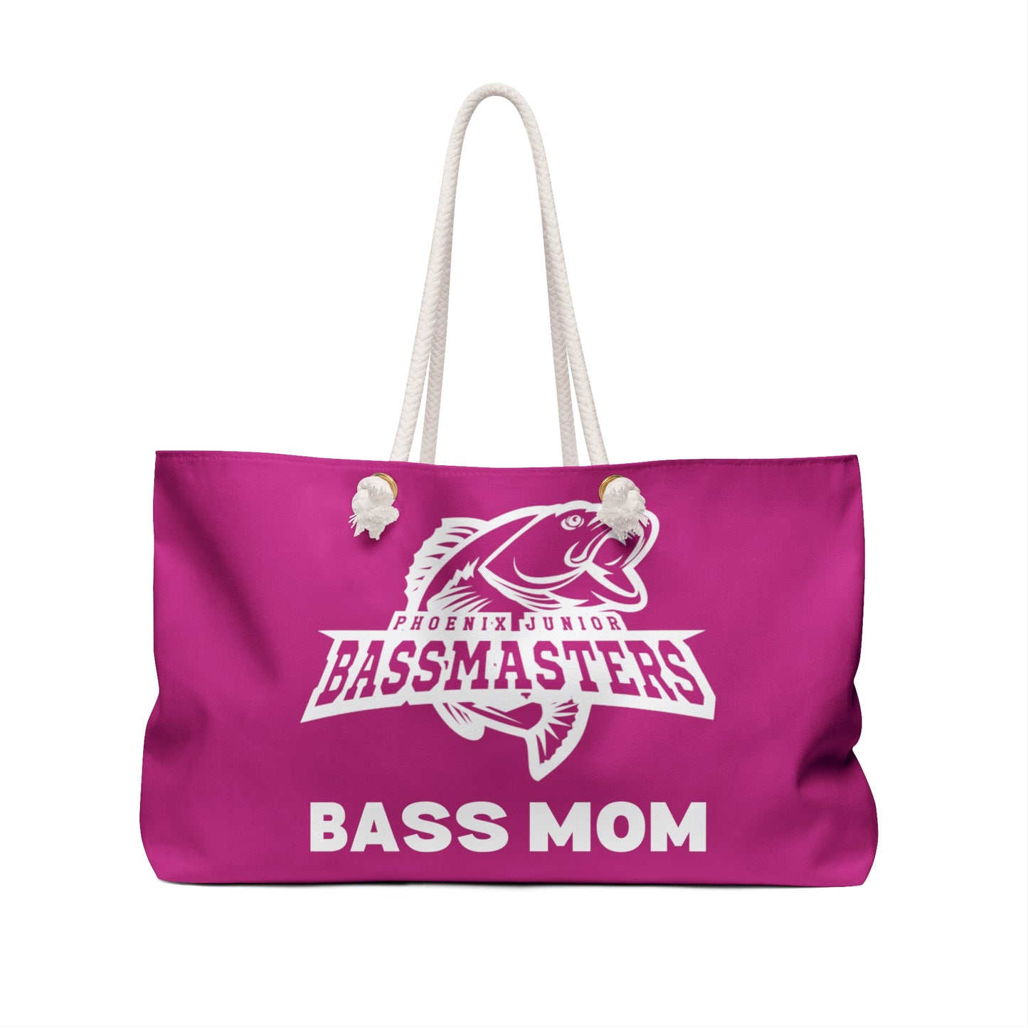 Junior Bassmasters - BASS MOM - Weekender Bag (Pink)