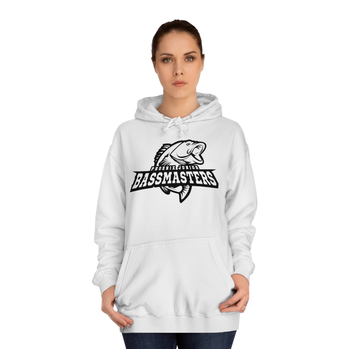 Junior Bassmasters Hoodie - BASS GRANDMA - Black Logo