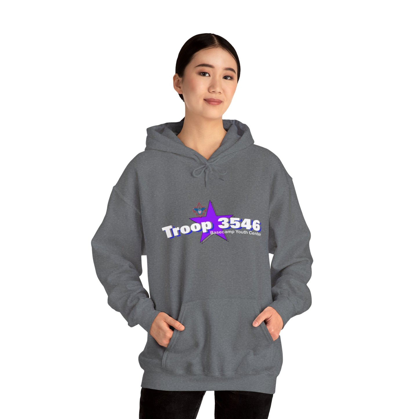 Troop 3546 - Cotton Hooded Sweatshirt