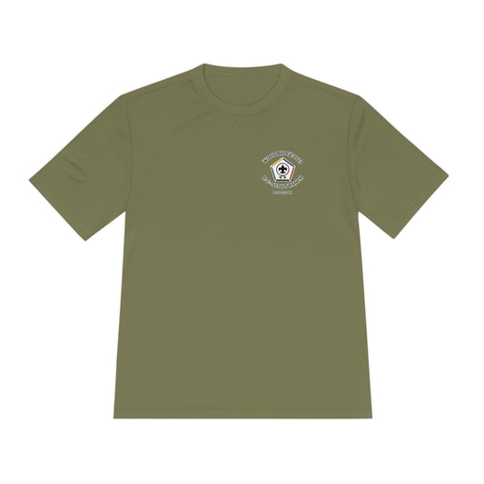 Wood Badge 2023 - Wicking Short Sleeve Tee  - Bobwhites Patrol