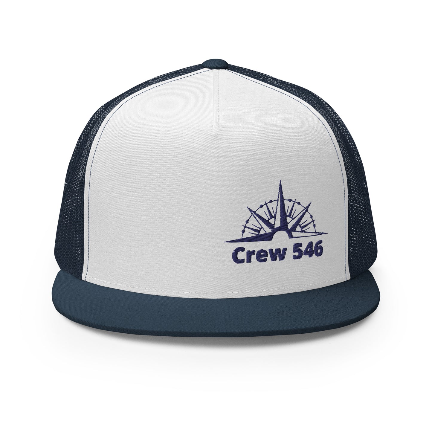 Crew 546 - Trucker Cap (Navy Logo)