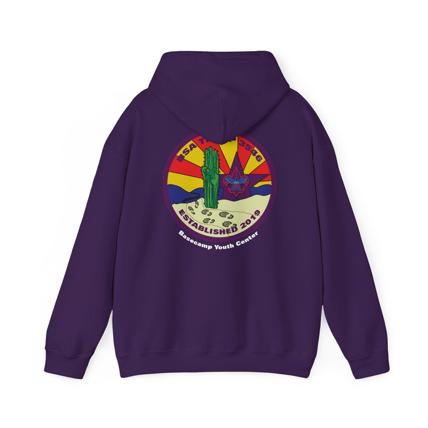 Troop 3546 - Cotton Hooded Sweatshirt