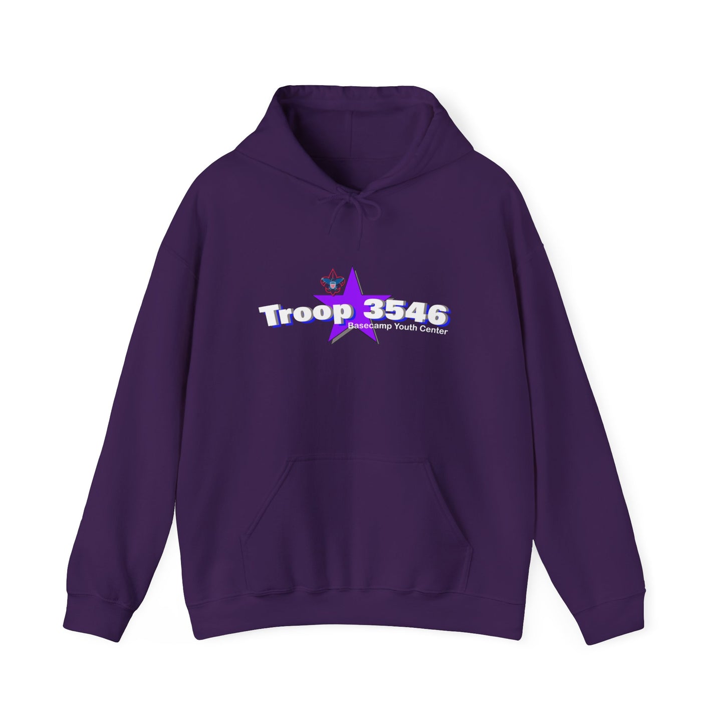 Troop 3546 - Cotton Hooded Sweatshirt