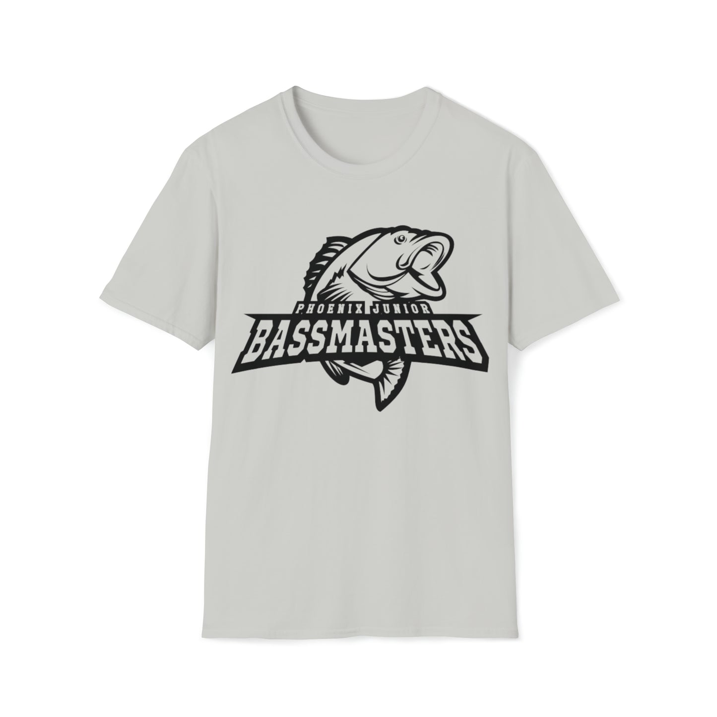 CUSTOM Junior Bassmaster Adult Tee - Black Logo