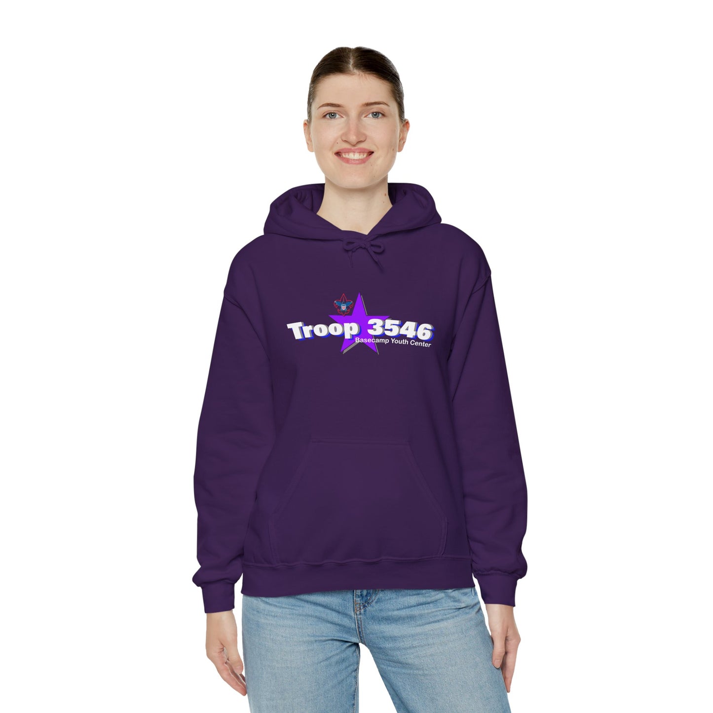 Troop 3546 - Cotton Hooded Sweatshirt