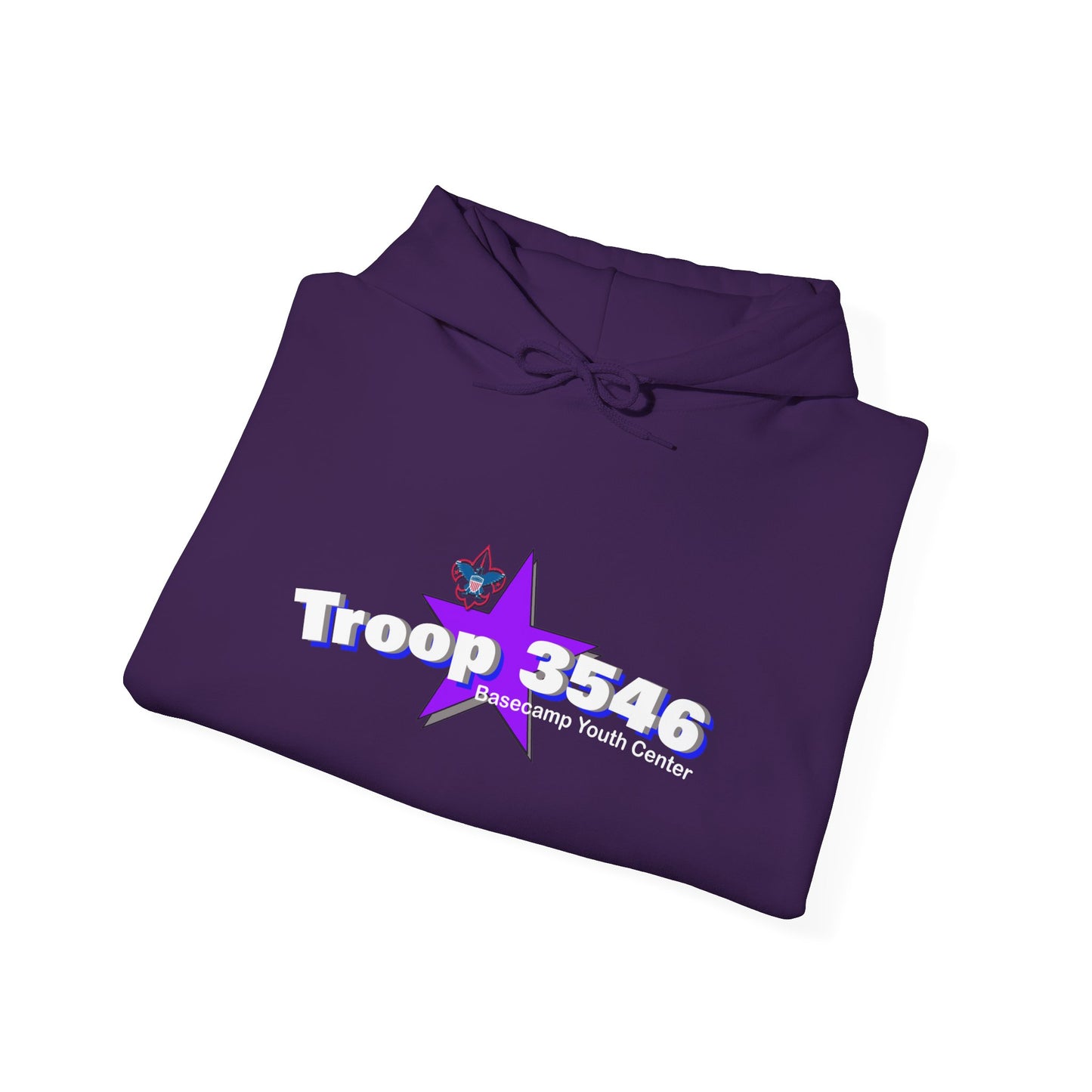 Troop 3546 - Cotton Hooded Sweatshirt