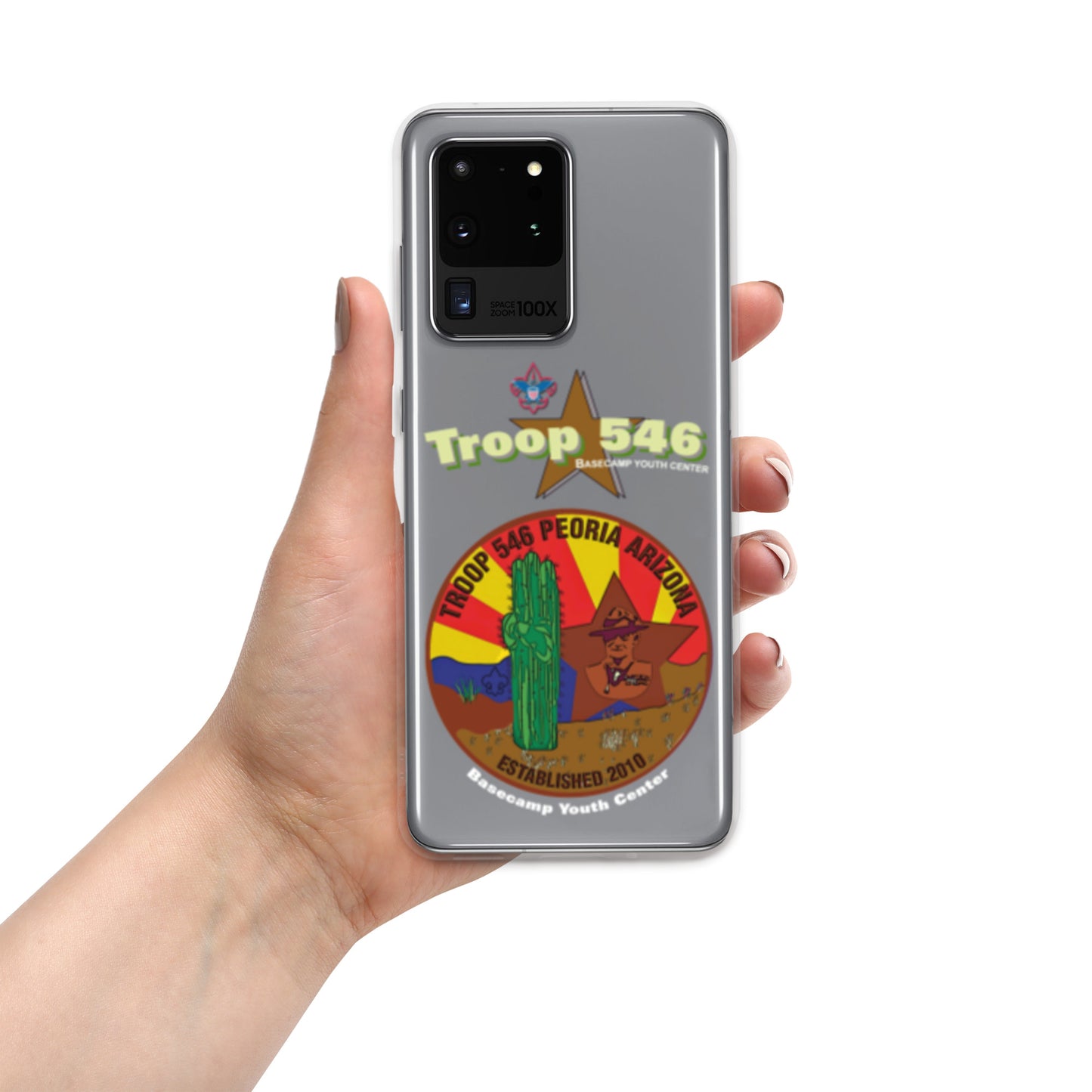 Troop 546 - Clear Case for Samsung®