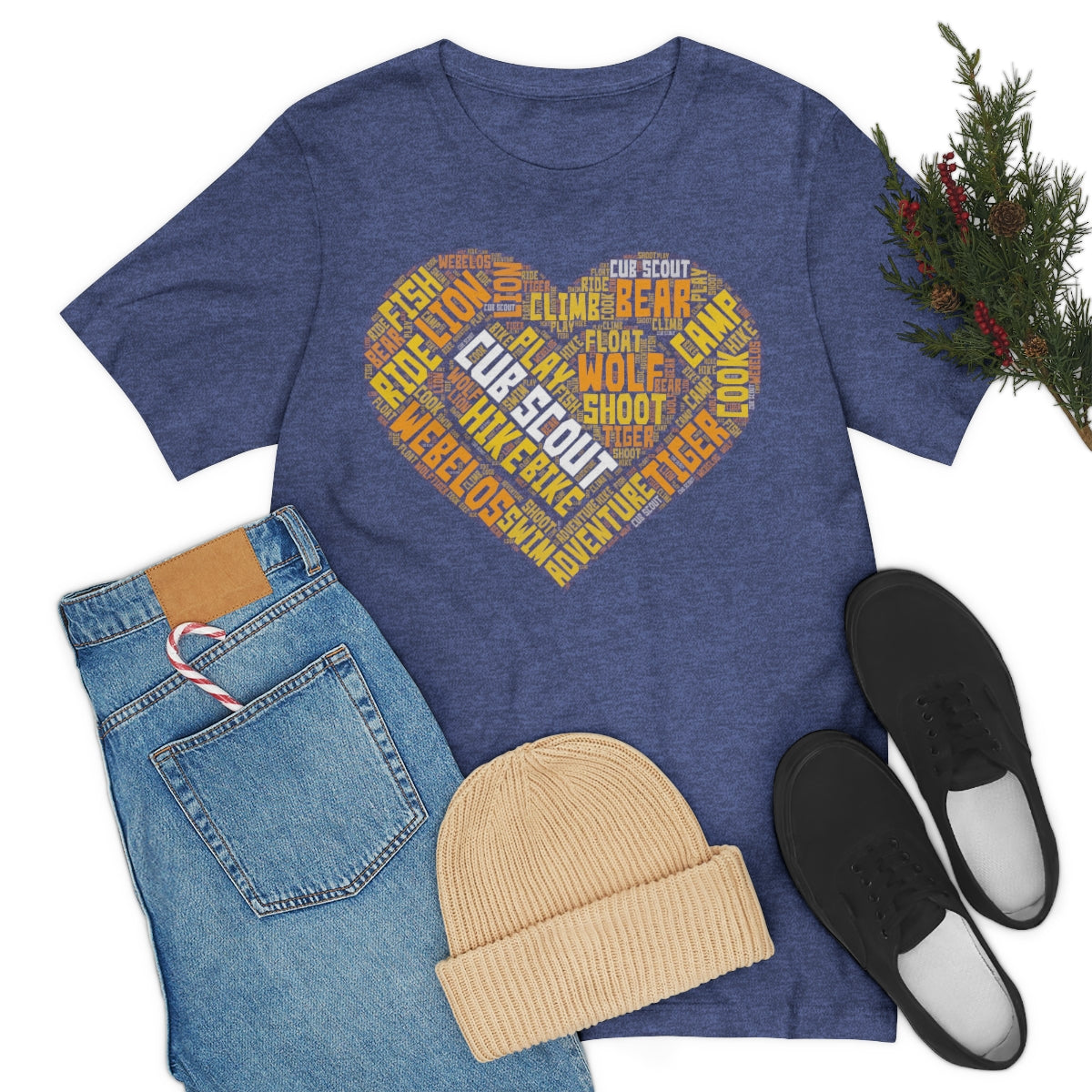 Cub Scout Heart Tee - Adult