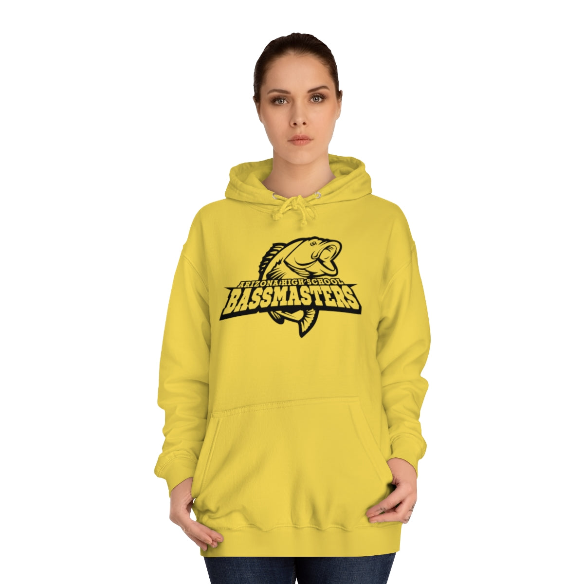 Junior Bassmasters High School Hoodie - Black Logo