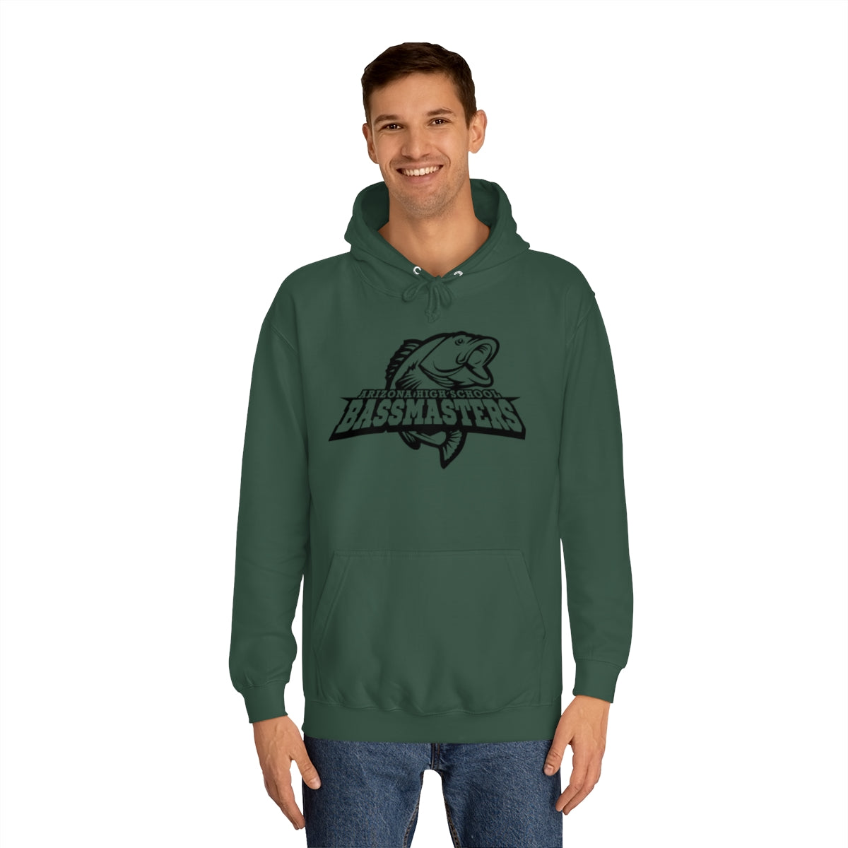 Junior Bassmasters High School Hoodie - Black Logo