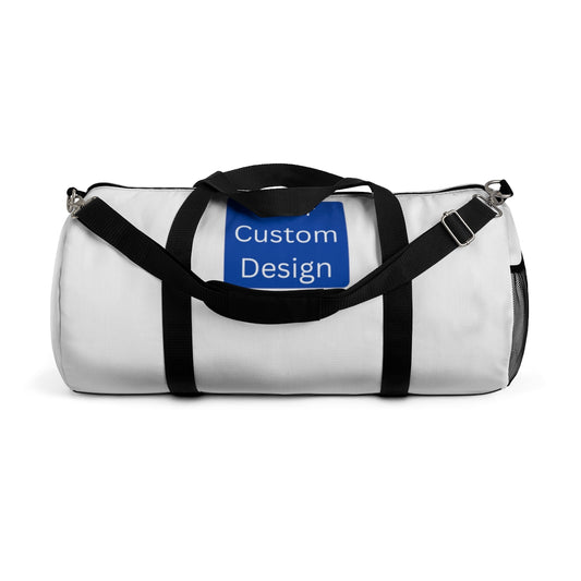 Duffel Bag with All Over Print or Custom Design Placement