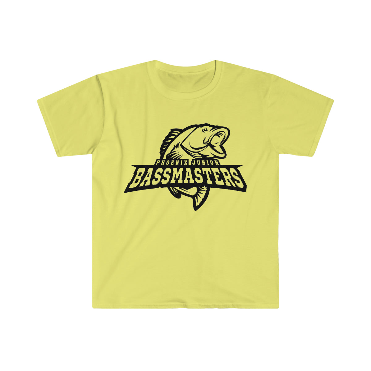 Junior Bassmaster Adult Tee - Black Logo