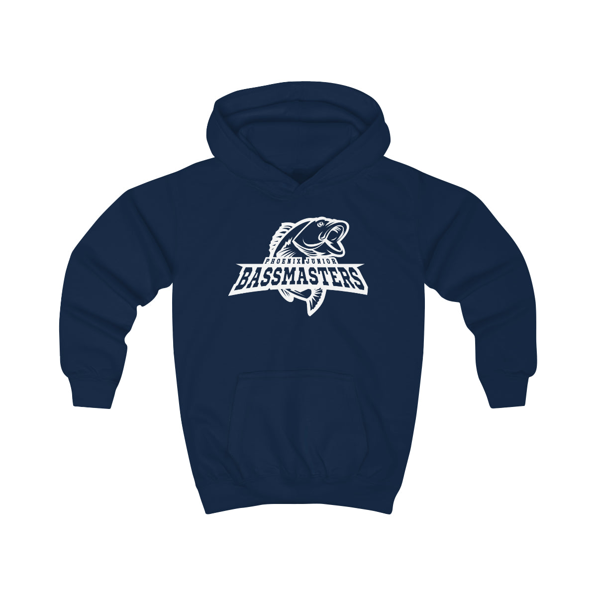 Junior Bassmasters Youth Hoodie - White Logo