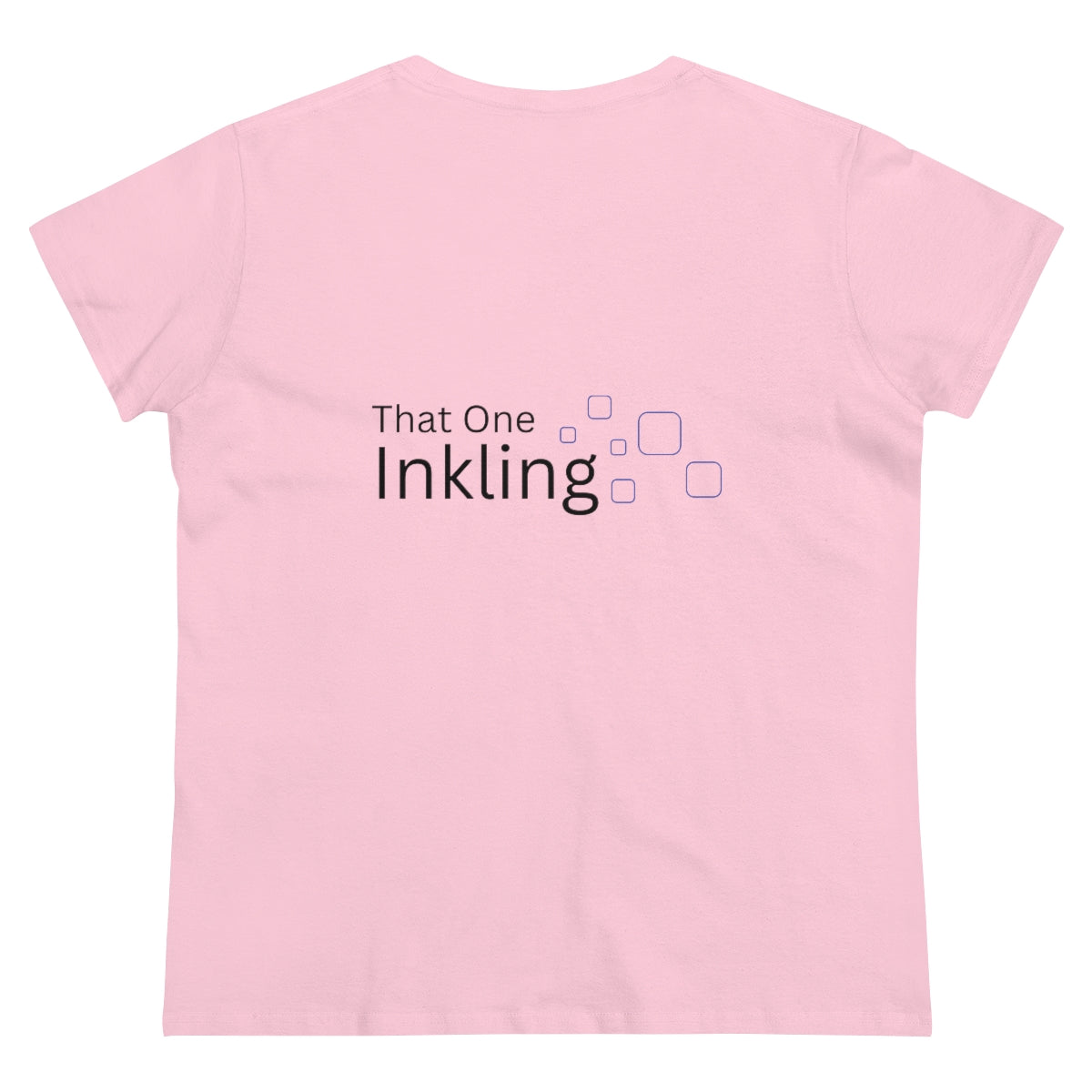 Women's Midweight Cotton Tee (Front and Back Design)