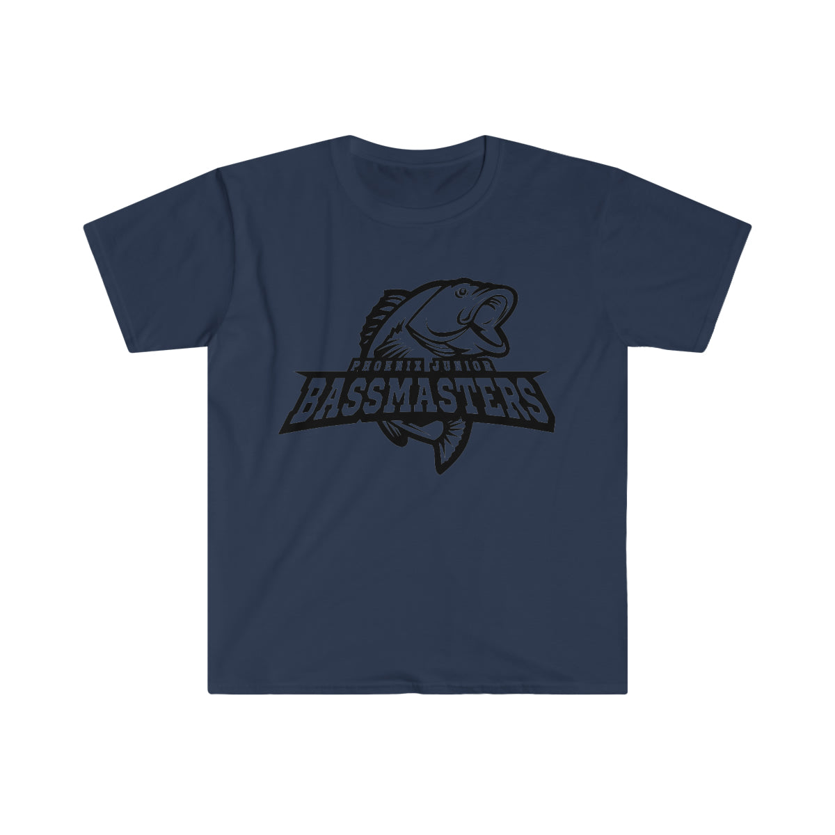 Junior Bassmaster Adult Tee - Black Logo