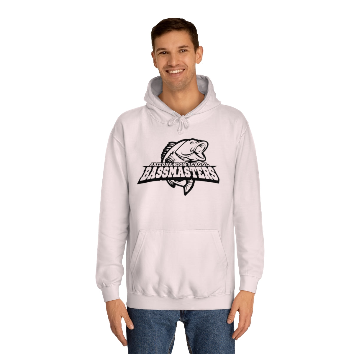 Junior Bassmasters High School Hoodie - Black Logo