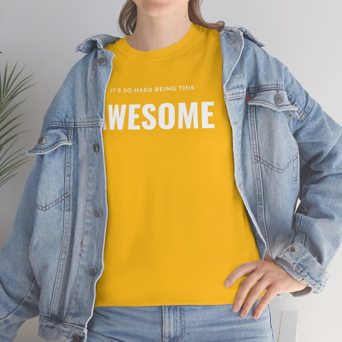 It's hard being this AWESOME Tee