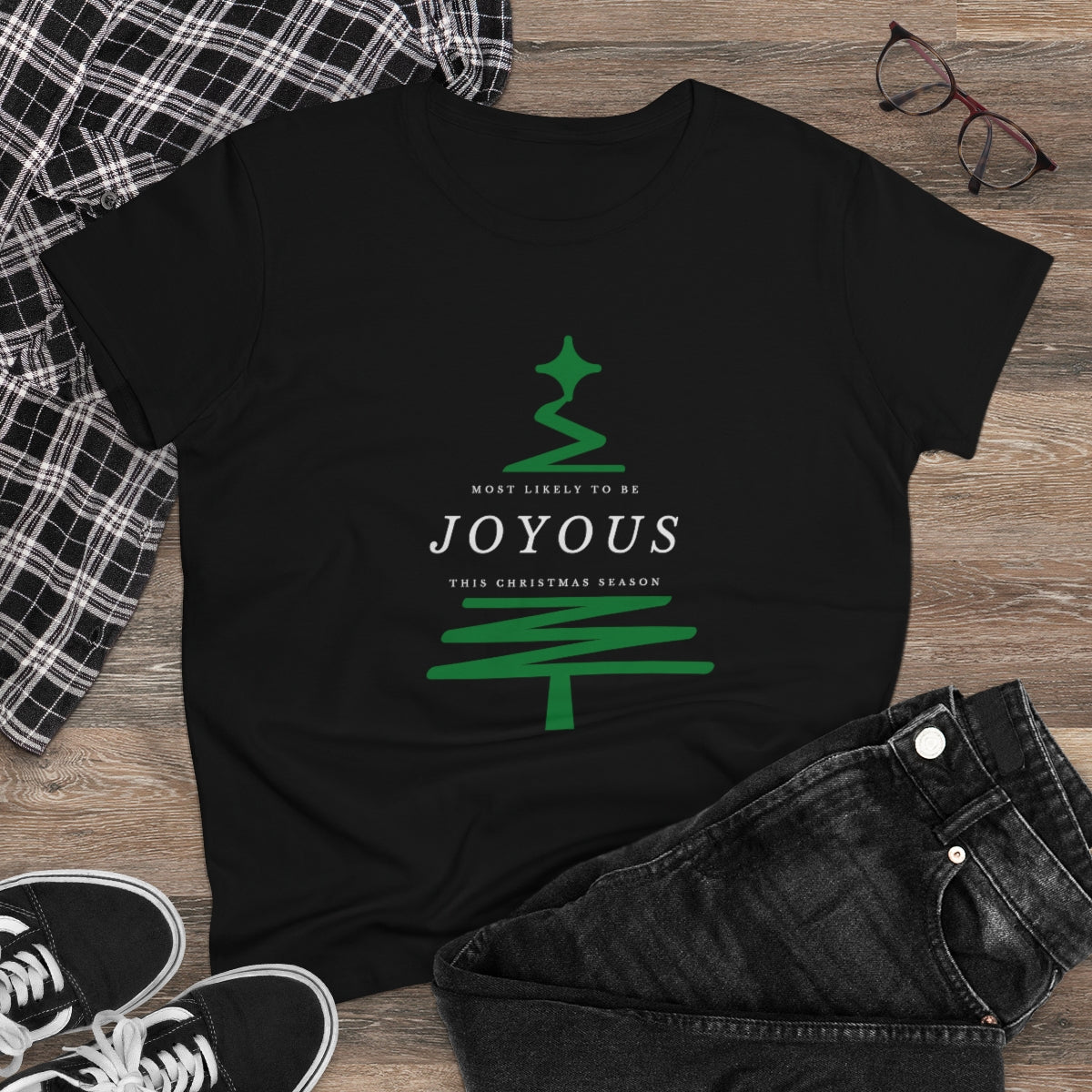 Most Likely to Be Joyous - Christmas Tee