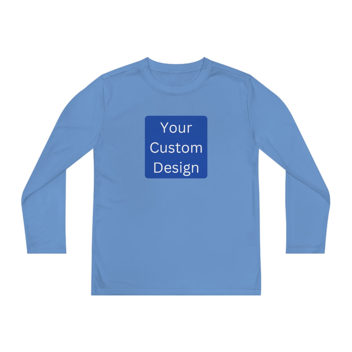 Youth Long Sleeve Competitor Tee (Front Design Only)