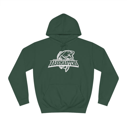 Junior Bassmasters High School Adult Hoodie - White Logo